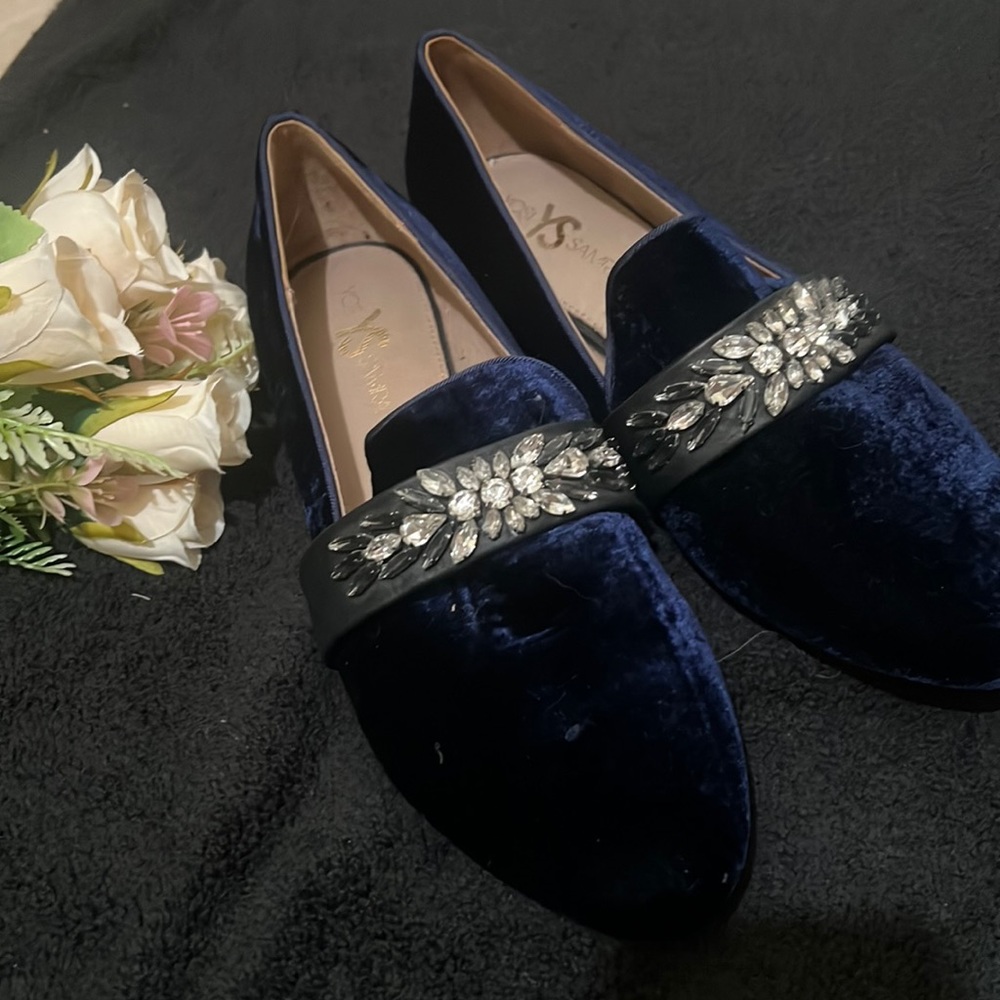 Authentic Yosi Samra blue shoes